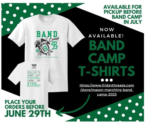 Band camp shirts
